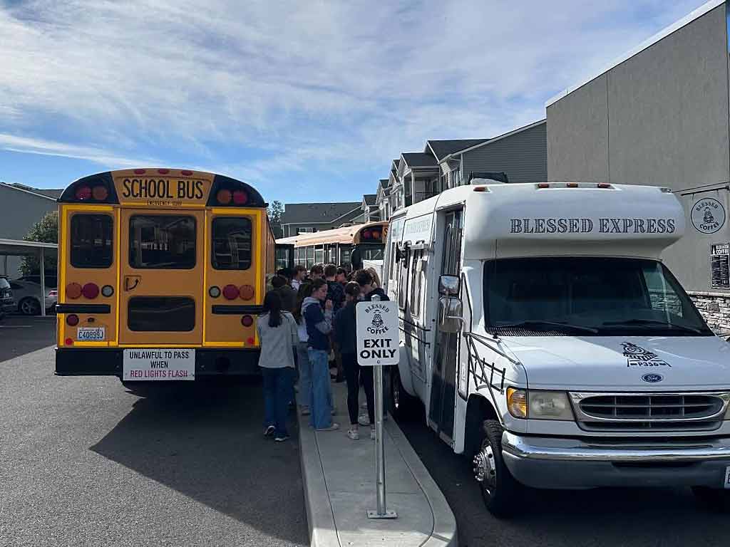 Bus with Blessed Express