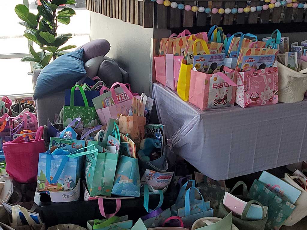 Easter baskets